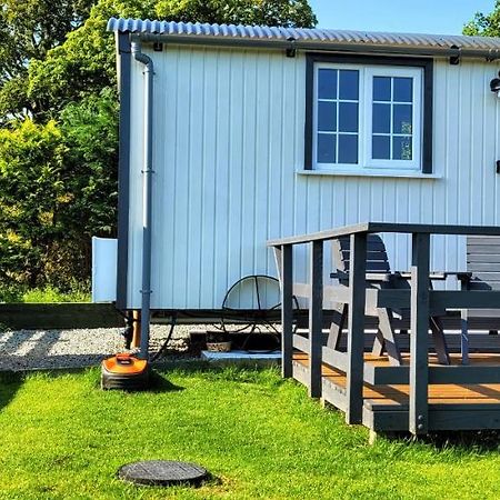 Small Cozy Shepherd Hut 20 By 7 Feet With Boxed In High Double Bed Balmacara Exteriér fotografie